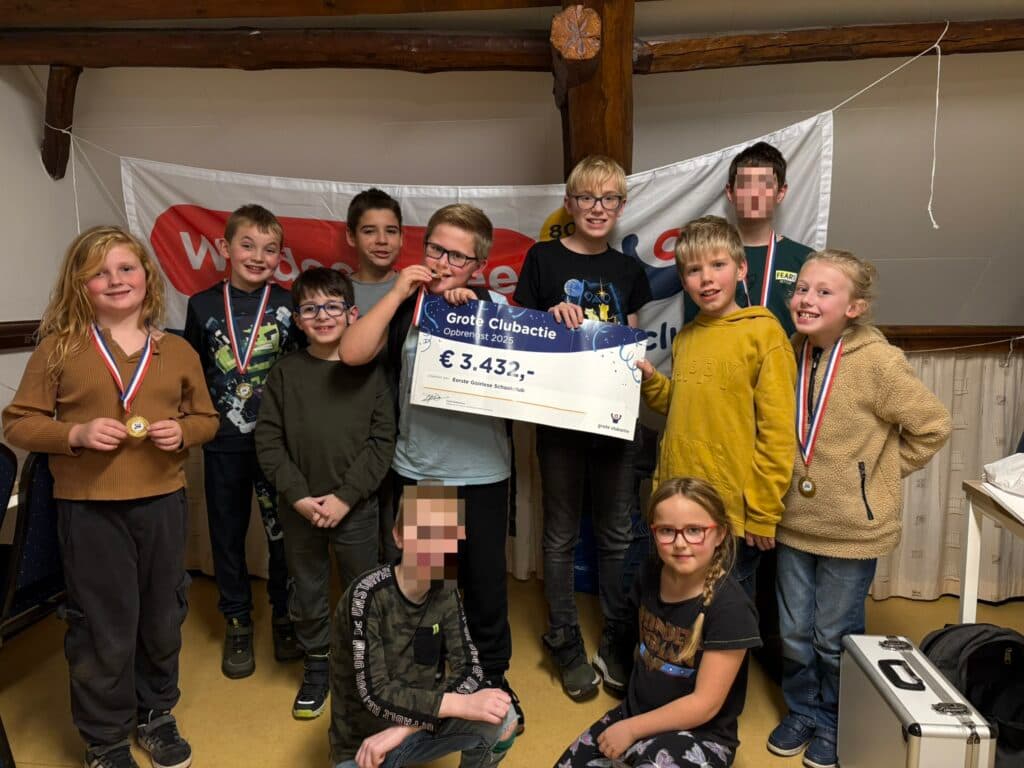 Opbrengst Grote Clubactie 2025